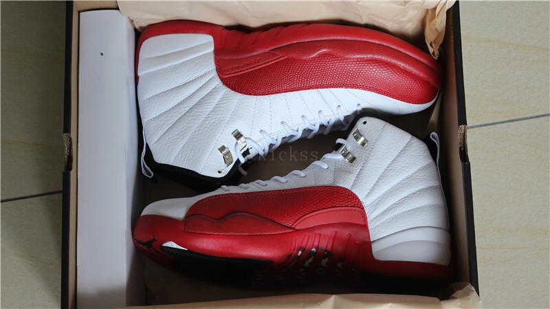 Authentic Air Jordan 12 Retro Cherry Red